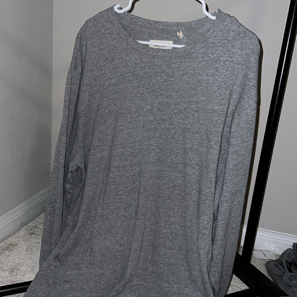 M GRAY FOG LONG SLEEVE